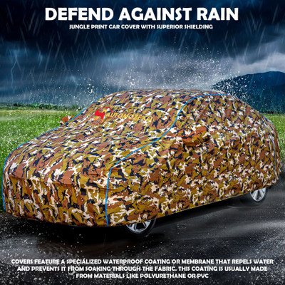 AUTOMOZEXO Car Cover For Mahindra XUV 500 (With Mirror Pockets)(Multicolor)