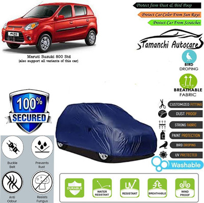 Tamanchi Autocare Car Cover For Maruti Suzuki 800 Std(Blue)