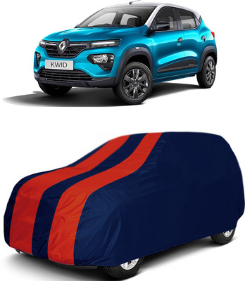 MoTRoX Car Cover For Renault Kwid (Without Mirror Pockets)(Red, Blue)