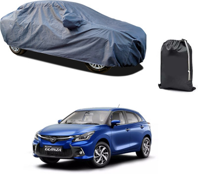 CODOKI Car Cover For Toyota Glanza G Hybrid (With Mirror Pockets)(Grey, For 2019, 2020, 2021, 2022, 2023 Models)