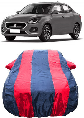 Wegather Car Cover For Maruti Suzuki Swift Dzire AMT ZXI Petrol (With Mirror Pockets)(Red)