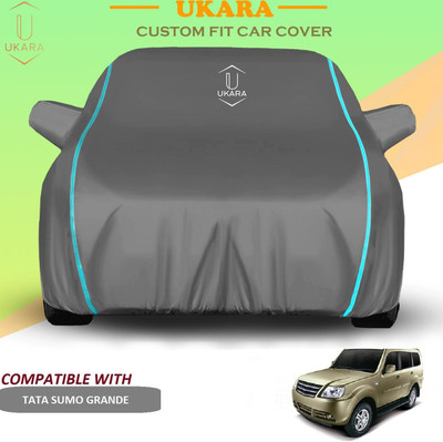 Ukara Car Cover For Tata Sumo Grande (With Mirror Pockets)(Grey)