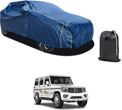 PAGORA Car Cover For Mahindra Bolero (With Mirror Pockets)(Blue)