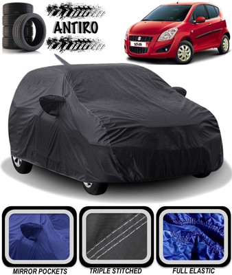 ANTIRO Car Cover For Maruti Suzuki Ritz (With Mirror Pockets)(Multicolor)