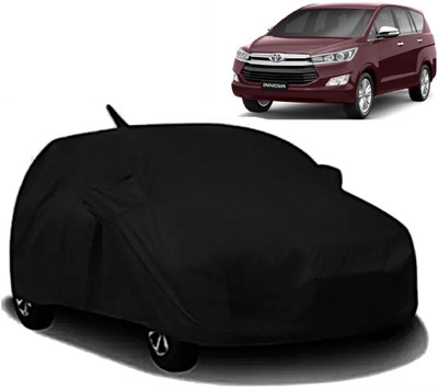 Swarish Car Cover For Toyota Innova Crysta (With Mirror Pockets)(Multicolor)