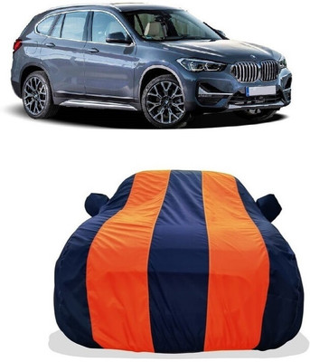 Tricway Car Cover For BMW X1 (With Mirror Pockets)(Orange)