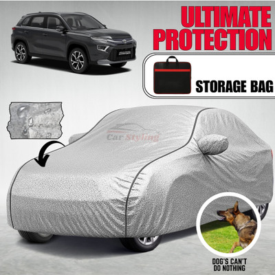 Car Styling Car Cover For Toyota, Toyota Urban Cruiser (With Mirror Pockets)(Silver, Black, For 2020, 2021, 2022, 2023, 2024 Models)