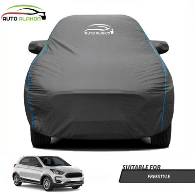 AUTO ALAXON Car Cover For Ford Freestyle (With Mirror Pockets)(Black)