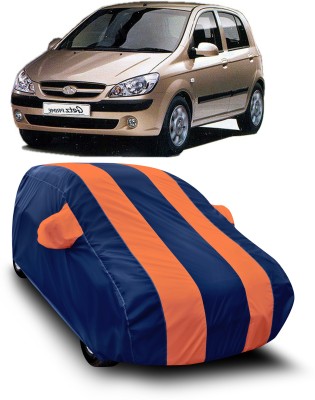 zawr Car Cover For Hyundai Getz Prime (With Mirror Pockets)(Orange)