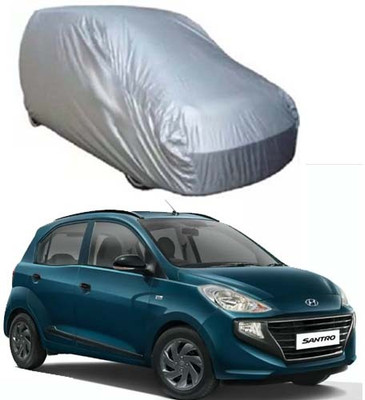 HMS Car Cover For Hyundai Santro(Silver)
