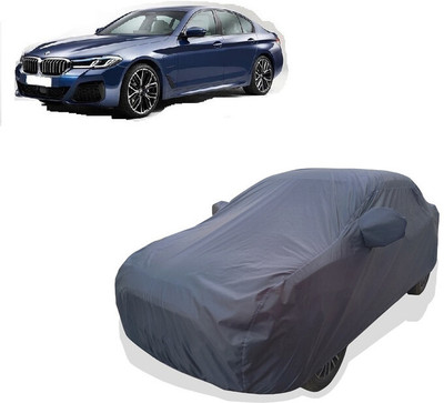 Tricway Car Cover For BMW 5 Series 530i M Sport Petrol (With Mirror Pockets)(Grey)