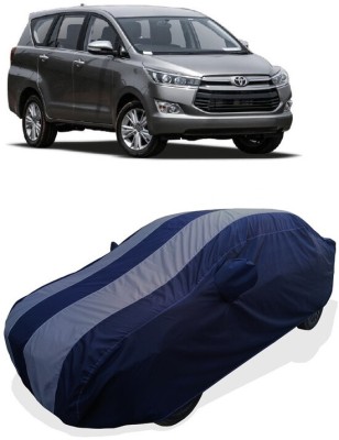 Coxtor Car Cover For Toyota Innova Crysta 2.7 GX AT 8 STR Petrol (With Mirror Pockets)(Grey)