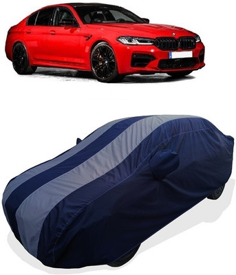 Coxtor Car Cover For BMW M5 (With Mirror Pockets)(Grey)