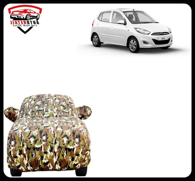 QLAX Car Cover For Maruti Kwid (With Mirror Pockets)(Multicolor)