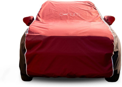 OENUM Car Cover For Audi A6 (With Mirror Pockets)(Black, Red)