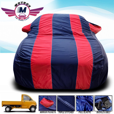 MoTRoX Car Cover For Tata Punch (With Mirror Pockets)(Red, Blue)