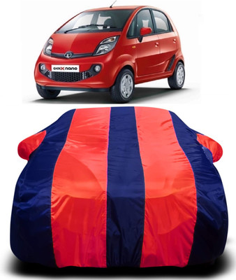 R Rayvin Star Car Cover For Tata Nano (With Mirror Pockets)(Multicolor)