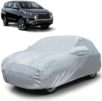 Autofy Car Cover For Toyota Innova (With Mirror Pockets)(Silver)
