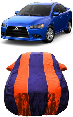 Wegather Car Cover For Mitsubishi Lancer (With Mirror Pockets)(Orange)