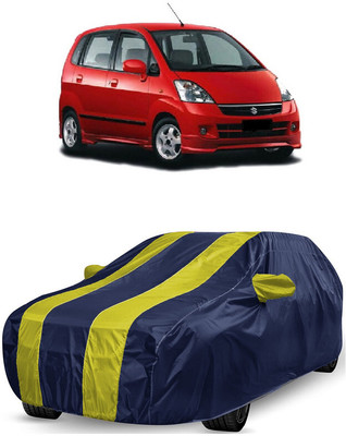 ANTOFY Car Cover For Maruti Suzuki Zen Edge (With Mirror Pockets)(Yellow, Blue)