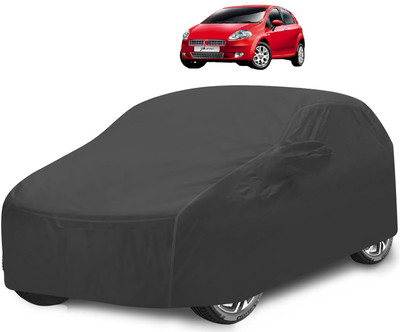 Caronix Car Cover For Fiat Punto (With Mirror Pockets)(Grey)