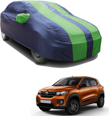 SS FOR YOUR SMART NEEDS Car Cover For Renault Kwid 1.0 RXT AMT Petrol (With Mirror Pockets)(Green, Blue)