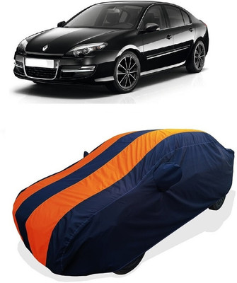 Coxtor Car Cover For Renault Laguna (With Mirror Pockets)(Orange)