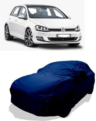 Coxtor Car Cover For Volkswagen Golf 1.2 TSi (With Mirror Pockets)(Green)