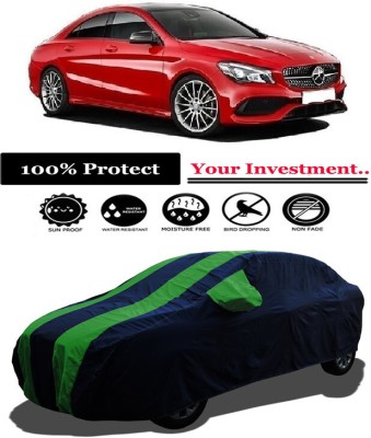 Amexride Car Cover For Mercedes Benz CLA (With Mirror Pockets)(Green)