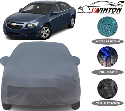 V VINTON Car Cover For Chevrolet Cruze (With Mirror Pockets)(Grey)