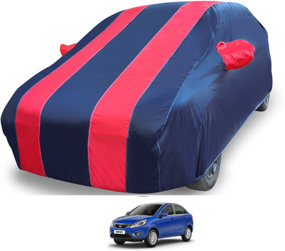 Euro Care Car Cover For Tata Zest (With Mirror Pockets)(Red)
