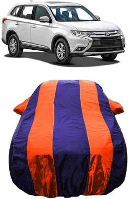 Wegather Car Cover For Mitsubishi Outlander SUV (With Mirror Pockets)(Orange)