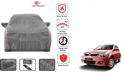Auto Oprema Car Cover For Mahindra Verito (With Mirror Pockets)(Grey)