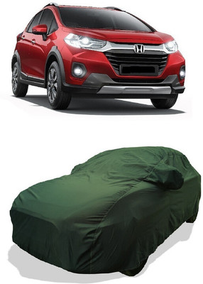 Coxtor Car Cover For Honda WR-V (With Mirror Pockets)(Green)