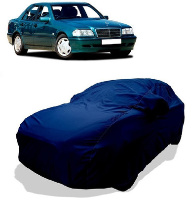 Coxtor Car Cover For Mercedes Benz C-Class C280 (With Mirror Pockets)(Green)