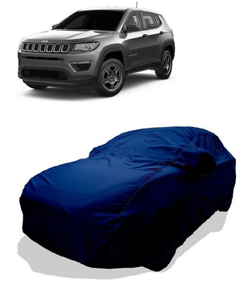 Coxtor Car Cover For Jeep Compass 2.0 Bedrock (With Mirror Pockets)(Green)