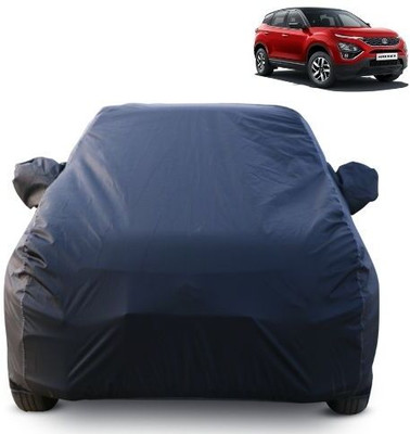 BOTAUTO Car Cover For Tata Harrier (With Mirror Pockets)(Blue)