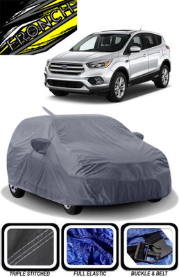 FRONCH Car Cover For Ford Escape S, Escape Titanium (With Mirror Pockets)(Grey)