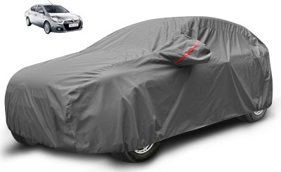 Auto Hub Car Cover For Renault Scala (With Mirror Pockets)(Grey)