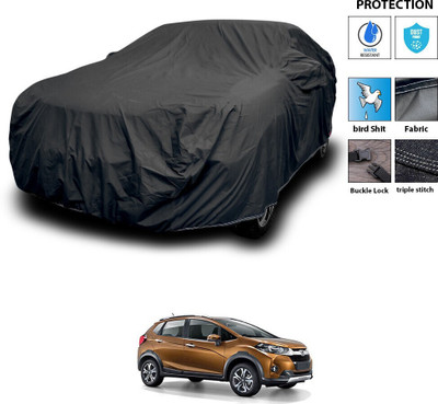 PAGORA Car Cover For Honda WR-V (With Mirror Pockets)(Black)