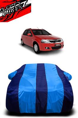 J S R Car Cover For Mahindra Verito 1.5 D4 BSIV Diesel (With Mirror Pockets)(Blue)