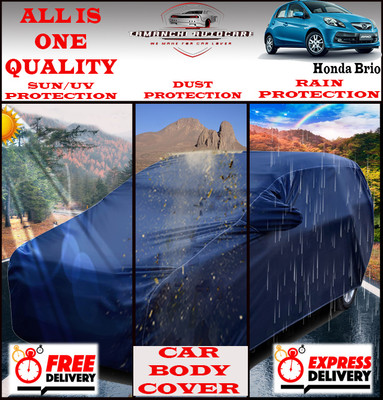 Tamanchi Autocare Car Cover For Honda Brio(Blue)