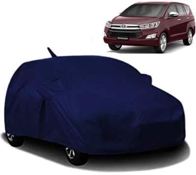 Swarish Car Cover For Toyota Innova Crysta (With Mirror Pockets)(Blue)