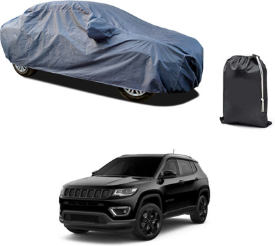 PAGORA Car Cover For Jeep Compass (With Mirror Pockets)(Grey, For 2019, 2020, 2021, 2022, 2023 Models)