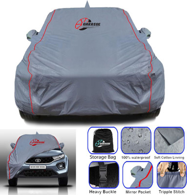 GARREGE Car Cover For Tata Nexon, Nexon 1.5 Revotorq XZ Plus, Nexon 1.5 Revotorq XT (With Mirror Pockets)(Grey, For 2023, 2024, 2025 Models)