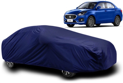 Swarish Car Cover For Maruti Suzuki Swift Dzire (With Mirror Pockets)(Blue)