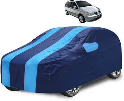 Caronix Car Cover For Tata Indigo Marina (With Mirror Pockets)(Blue)