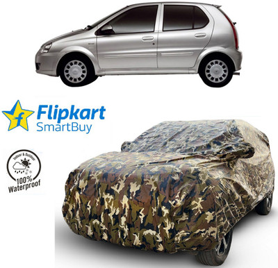 Flipkart SmartBuy Car Cover For Tata Indica V2 (With Mirror Pockets)(Multicolor)