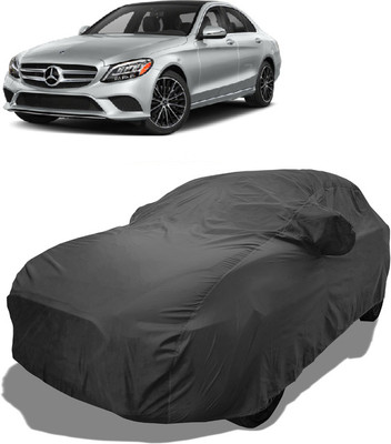 Coxtor Car Cover For Mercedes Benz C-Class 520 DCI (With Mirror Pockets)(Grey)