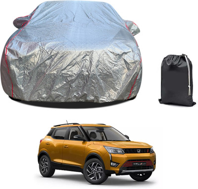 PAGORA Car Cover For Mahindra XUV300 W4 Petrol (With Mirror Pockets)(Silver, For 2019, 2020, 2021, 2022, 2023 Models)